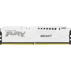 Kingston FURY DIMM 32 GB DDR5-6000, Arbeitsspeicher(weiß, KF560C40BW-32, Beast, INTEL XMP)