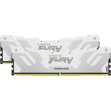 Kingston FURY DIMM 32 GB DDR5-6400 (2x 16 GB) Dual-Kit, Arbeitsspeicher(weiß, KF564C32RWK2-32, Renegade, INTEL XMP)