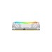 Kingston FURY DIMM 32 GB DDR5-7200 (2x 16 GB) Dual-Kit, Arbeitsspeicher(weiß, KF572C38RWAK2-32, Renegade RGB, INTEL XMP)