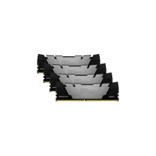 Kingston FURY DIMM 64 GB DDR4-3600 (4x 16 GB) Quad-Kit, Arbeitsspeicher(schwarz, KF436C16RB12K4/64, Renegade, INTEL XMP)