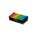 Kingston FURY DIMM 64 GB DDR4-3600 (4x 16 GB) Quad-Kit , Arbeitsspeicher(schwarz, KF436C18BB2AK4/64, Beast RGB, INTEL XMP)