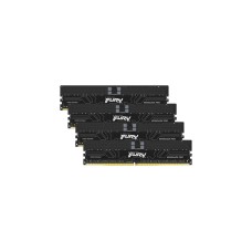 Kingston FURY DIMM 64 GB DDR5-4800 (4x 16 GB) Quad-Kit, Arbeitsspeicher(schwarz, KF548R36RBK4-64, Renegade PRO, INTEL XMP)