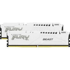 Kingston FURY DIMM 64 GB DDR5-5600 (2x 32 GB) Dual-Kit, Arbeitsspeicher(weiß, KF556C40BWK2-64, Beast, INTEL XMP)