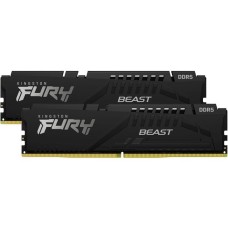 Kingston FURY DIMM 64 GB DDR5-6000 (2x 32 GB) Dual-Kit, Arbeitsspeicher(schwarz, KF560C36BBEK2-64, Beast, AMD EXPO)