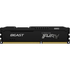 Kingston FURY DIMM 8 GB DDR3-1600, Arbeitsspeicher(schwarz, KF316C10BB/8, Beast)