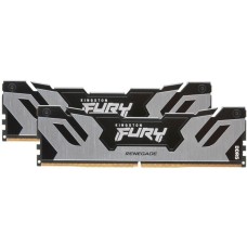 Kingston FURY DIMM 96 GB DDR5-6000 (2x 48 GB) Dual-Kit, Arbeitsspeicher(silber/schwarz, KF560C32RSK2-96, Renegade, INTEL XMP)
