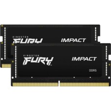 Kingston FURY SO-DIMM 32 GB DDR5-5600 (2x 16 GB) Dual-Kit, Arbeitsspeicher(schwarz, KF556S40IBK2-32, Impact)