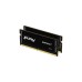 Kingston FURY SO-DIMM 32 GB DDR5-6000 (2x 16 GB) Dual-Kit, Arbeitsspeicher(schwarz, KF560S38IBK2-32, Impact, INTEL XMP)