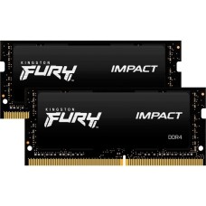 Kingston FURY SO-DIMM 8 GB DDR3-1866 (2x 4 GB) Dual-Kit, Arbeitsspeicher(schwarz, KF318LS11IBK2/8, Impact)