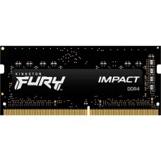 Kingston FURY SO-DIMM 8 GB DDR4-2666, Arbeitsspeicher(schwarz, KF426S15IB/8, Impact, INTEL XMP)