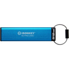 Kingston IronKey Keypad 200 512 GB, USB-Stick(USB-C 3.2 Gen 1)