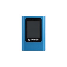 Kingston IronKey Vault Privacy 80 1,92 TB, Externe SSD(blau/schwarz, USB-C 3.2 Gen 1 (5 Gbit/s))