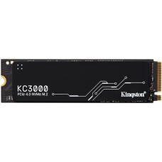 Kingston KC3000 512 GB, SSD(schwarz, PCIe 4.0 x4, NVMe, M.2 2280)