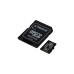 Kingston R100 256 GB microSDXC, Speicherkarte(schwarz, UHS-I U3, Class 10, V30, A2)