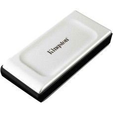 Kingston XS2000 Portable SSD 1 TB, Externe SSD(silber/schwarz, USB-C 3.2 Gen 2x2 (20 Gbit/s))