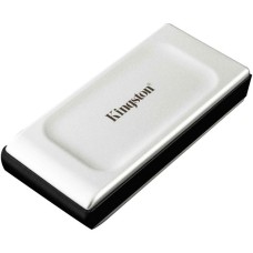 Kingston XS2000 Portable SSD 500 GB, Externe SSD(silber/schwarz, USB-C 3.2 Gen 2x2 (20 Gbit/s))