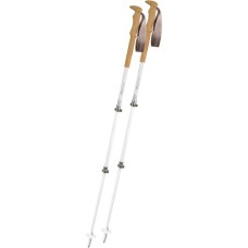 Komperdell Borea Carbon Pro, Fitnessgerät(weiß, 1 Paar, 90 - 120 cm)