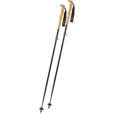 Komperdell Carbon FXP.4 Summit Vario Compact, Fitnessgerät(schwarz/braun, 1 Paar, 105 - 125 cm)