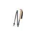 Komperdell Carbon FXP.4 Summit Vario Compact, Fitnessgerät(schwarz/braun, 1 Paar, 105 - 125 cm)