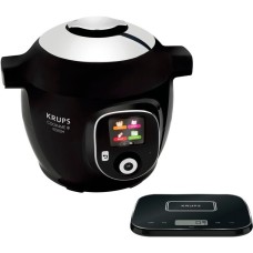 Krups Cook4Me+ Grameez CZ8568, Multikocher(schwarz/silber)