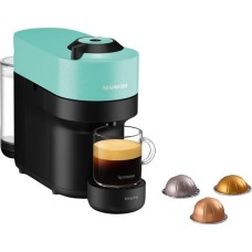 Krups Nespresso Vertuo Pop Aqua Mint XN9204, Kapselmaschine(schwarz/mint)