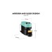 Krups Nespresso Vertuo Pop Aqua Mint XN9204, Kapselmaschine(schwarz/mint)