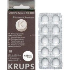 Krups Reinigungstabletten XS 3000, 10 Stück