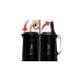 Krups Smart'n Light BW 8018, Wasserkocher(schwarz/silber, 1,7 Liter)