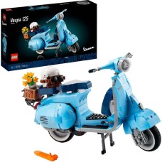 LEGO 10298 Creator Expert Vespa 125, Konstruktionsspielzeug(Modellbausatz, Vintage Roller aus Italien, Set für Erwachsene zum Bauen und Ausstellen)