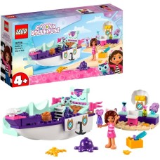 LEGO 10786 Gabby's Dollhouse Gabby & Meerkätzchens Schiff und Spa, Konstruktionsspielzeug