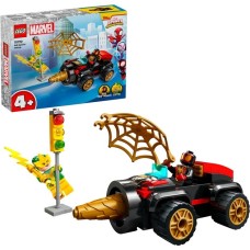 LEGO 10792 Marvel Spidey und seine Super-Freunde Spideys Bohrfahrzeug, Konstruktionsspielzeug