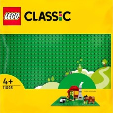 LEGO 11023 Classic Grüne Bauplatte, Konstruktionsspielzeug(grün, Quadratische Grundplatte mit 32x32 Noppen)