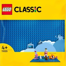 LEGO 11025 Classic Blaue Bauplatte, Konstruktionsspielzeug(blau, Quadratische Grundplatte mit 32x32 Noppen)