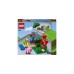LEGO 21177 Minecraft Der Hinterhalt des Creeper, Konstruktionsspielzeug(Spielzeugset mit Steve, Schweinchen- und Kükenfiguren, Kinderspielzeug ab 7 Jahren mit Minifiguren)