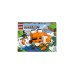 LEGO 21178 Minecraft Die Fuchs-Lodge, Konstruktionsspielzeug(Spielzeug für Kinder ab 8 Jahren mit Figuren von ertrunkenem Zombie und Tieren, Kinderspielzeug)
