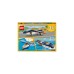LEGO 31126 Creator 3-in-1 Überschalljet, Konstruktionsspielzeug(Flugzeug, Hubschrauber und Boot)