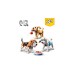 LEGO 31137 Creator 3-in-1 Niedliche Hunde, Konstruktionsspielzeug