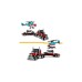 LEGO 31146 Creator 3-in-1 Tieflader mit Hubschrauber, Konstruktionsspielzeug