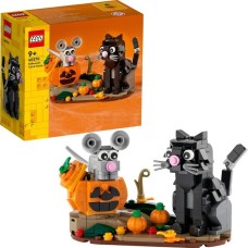 LEGO 40570 Katz & Maus an Halloween, Konstruktionsspielzeug
