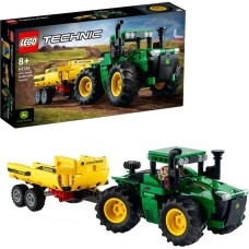 LEGO 42136 Technic John Deere 9620R 4WD Traktor, Konstruktionsspielzeug(Mit Anhänger)