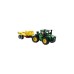 LEGO 42136 Technic John Deere 9620R 4WD Traktor, Konstruktionsspielzeug(Mit Anhänger)
