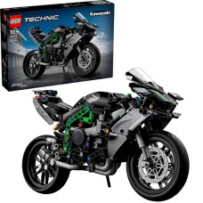 LEGO 42170 Technic Kawasaki Ninja H2R Motorrad, Konstruktionsspielzeug
