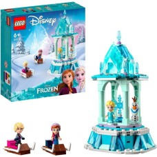 LEGO 43218 Disney Annas und Elsas magisches Karussell, Konstruktionsspielzeug