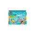 LEGO 43219 Disney Princess Kreative Schlösserbox, Konstruktionsspielzeug