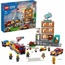 LEGO 60321 City Feuerwehreinsatz mit Löschtruppe, Konstruktionsspielzeug