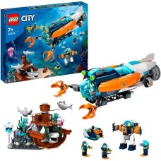 LEGO 60379 City Forscher-U-Boot, Konstruktionsspielzeug