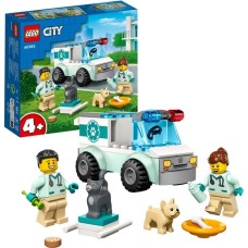 LEGO 60382 City Tierrettungswagen, Konstruktionsspielzeug