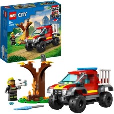 LEGO 60393 City Feuerwehr-Pickup, Konstruktionsspielzeug