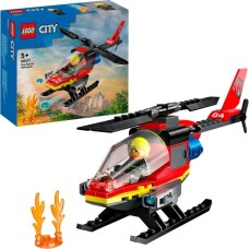 LEGO 60411 City Feuerwehrhubschrauber, Konstruktionsspielzeug