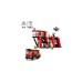 LEGO 60414 City Feuerwehrstation mit Drehleiterfahrzeug, Konstruktionsspielzeug